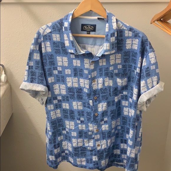 Nat Nast Other - Silk Nat Nast button up shirt